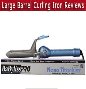 large barrel curling iron