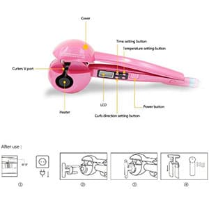 SexyBeauty LCD Display Professional Curling Iron